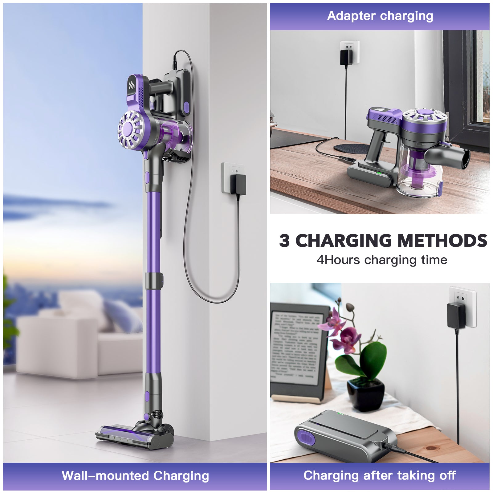 Teendow V07 Cordless Vacuum Cleaner