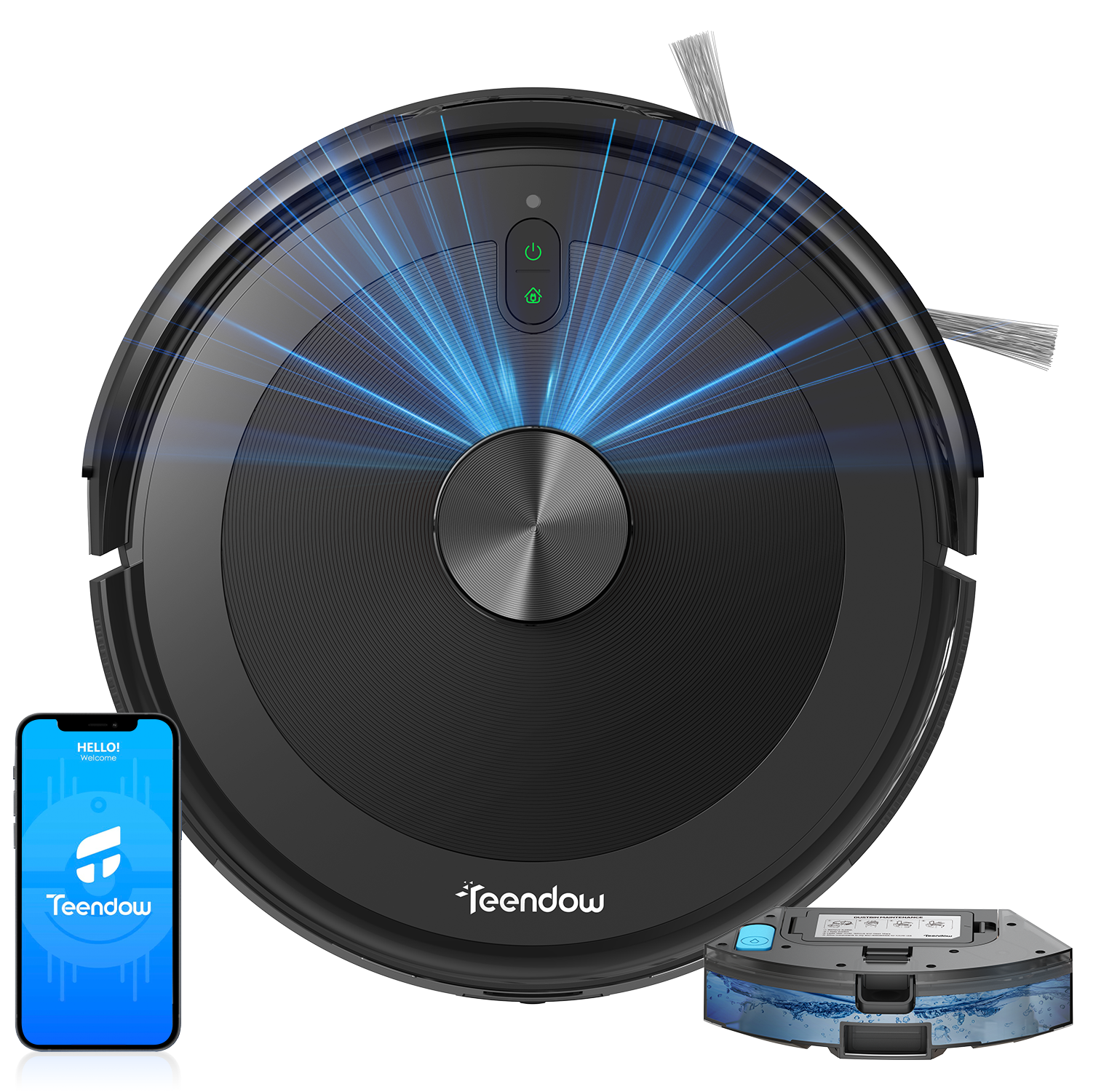 Teendow D10S MAX 2-in-1 Robot Vacuum Cleaner